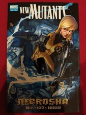 NEW MUTANTS NECROSHA by ZEB WELLS - HARDCOVER  PREMIERE DELUXE - TOP!
