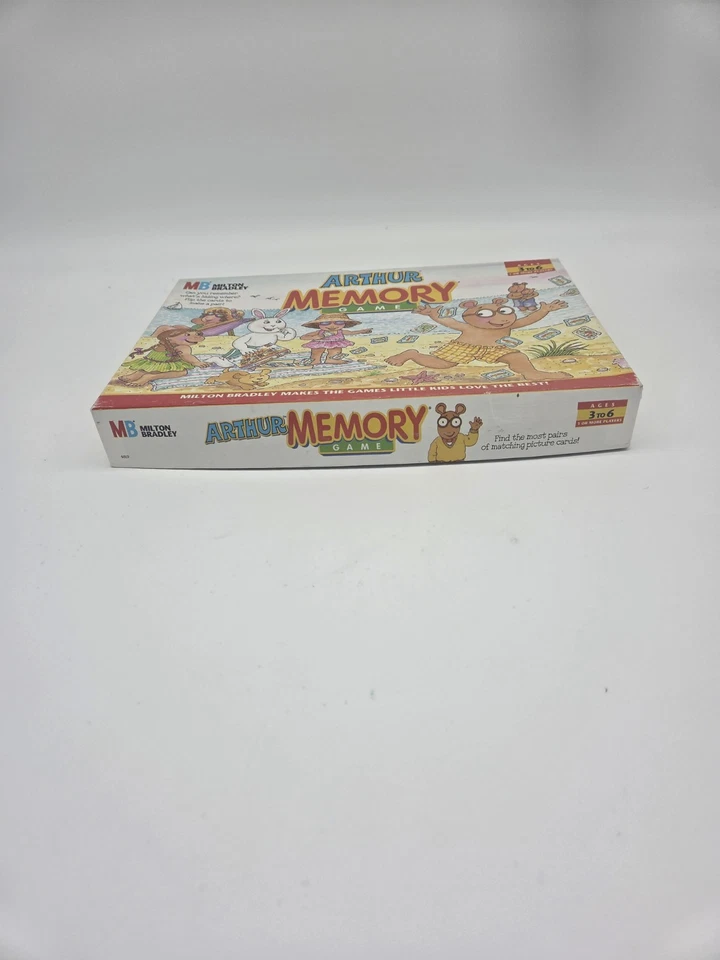 Винтажная игра 1997 Arthur Memory от Milton Bradley в комплекте - Изображение 3 из 4