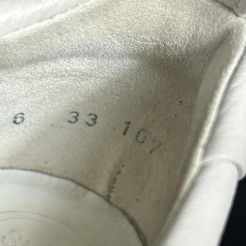 Sneakers donna Paul verde tortora pelle Faye taglia 6/8,5 slip on lacci elasticizzati - Foto 13 di 15