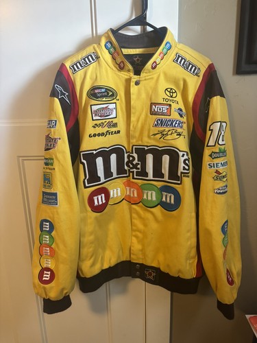 Kyle Busch M&M Racing Jacket Authentic Nascar