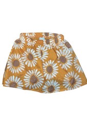 Adorable Toddler Girl Floral Skirt with Flower Print, Soft Comfortable