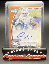 Omarion Hampton /25 Autograph Orange Bowman U Chrome 1st