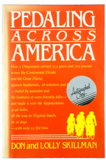 PEDALING ACROSS AMERICA HARDCOVER BOOK FREE SHIPPING