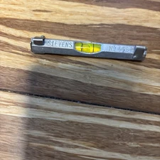 Vintage Sand-Stevens No. 555 Wire Line Level Bubble  3"  Great condition.