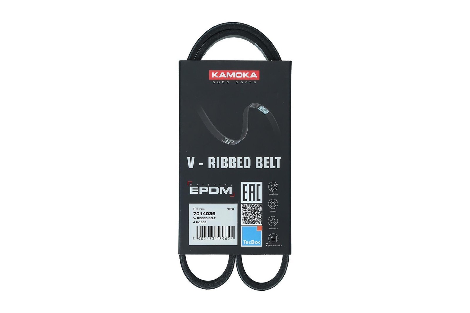 Fits KAMOKA 7014036 MULTI-GROOVE BELT 4 PK 863   ⭐UK Stock⭐