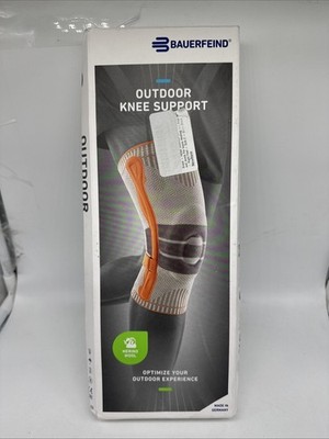 Bauerfeind Outdoor Knee Support Brace Hiking Running. Size Large Brand New