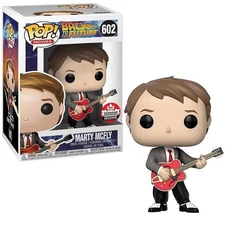 Marty McFly (w/ Guitar) #602 - Back to the Future Funko Pop! Movies [2018 Canadi