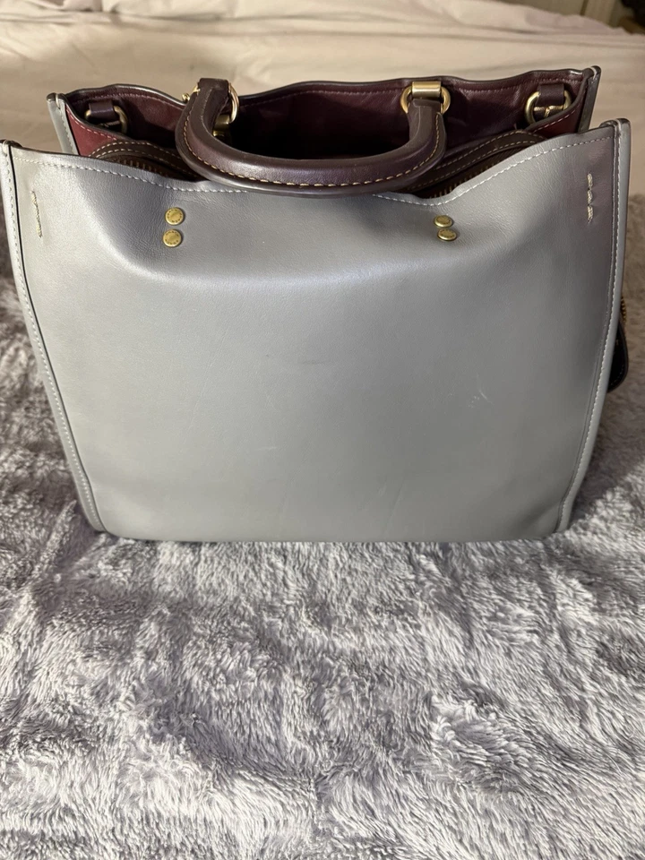 Coach Rogue Leather Gray - Image 2 of 4