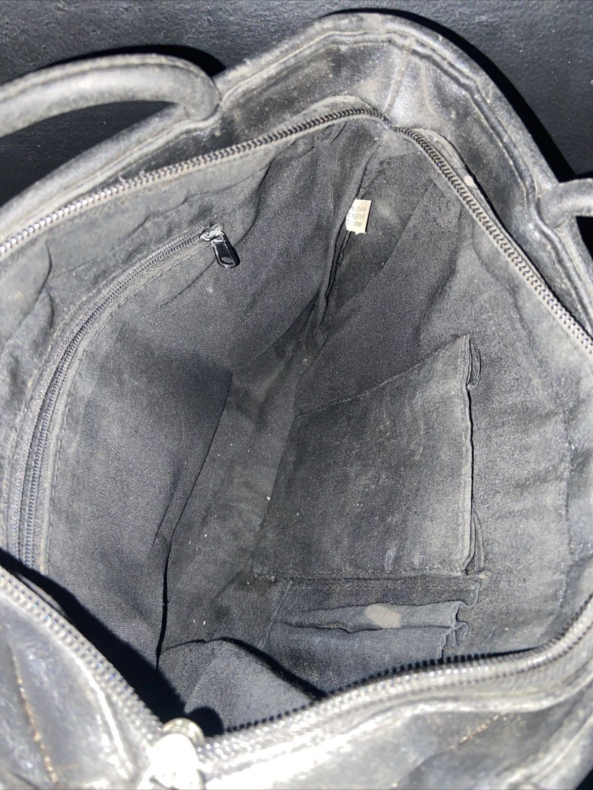 Black Patchwork Cheetah/ Leopard Purse Shoulder B… - image 7