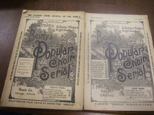 Beirly's Popular Choir Serial Apr 1907 Jan 1912