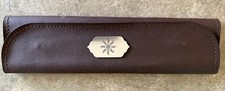 Professional Hard Case For Persian Santour's Mezrab / Brown leather