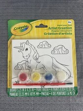 Crayones pinta tu propio unicornio de creación artística 5,25 pulgadas 4,25 pulgadas
