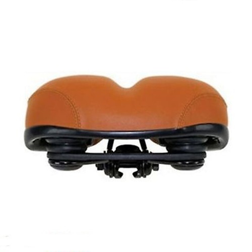 Velo plush bicycle saddle faux leather saddle saddle unisex elastomer springs - Picture 2 of 2