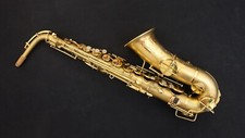 Alto-Saxophon Buescher vergoldet  / Gold plated   low pitch