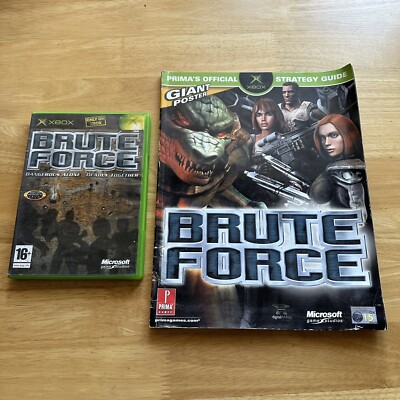 Brute Force - Xbox Original Prima Game Strategy Guide & Spielepaket