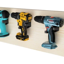 Wall Mount for Bosch Makita Dewalt Milwaukee Einhell Festool Cordless Drill
