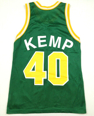 SONICS KEMP 40 ジャージ Champion　アメリカ製　古着 Vtg Rare Sample Shawn Kemp Champion Jersey #40 USA