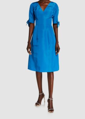 carolina herrera blue dress Carolina Herrera