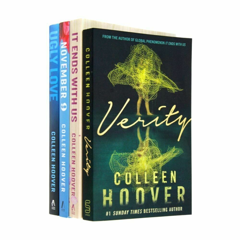 Colleen Hoover Collection 4 Books Set (It Ends With Us, Ugly Love, November 9) - Image 2