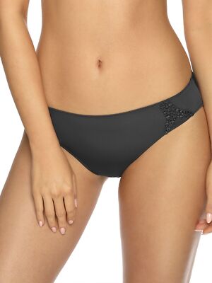 VIANIA 151114 CAROLA Slip mit Stickerei 36-50, volcano 910