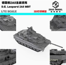 1/72 German Leopard 2A8 Trophy Main Battle Tank Model 3D Model Printed Unpainted