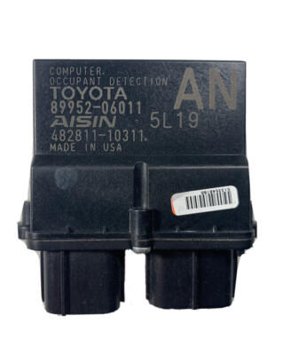 2012 - 2016 TOYOTA CAMRY FRONT  SEAT OCCUPANT DETECTION OEM  P/N  89952-06011