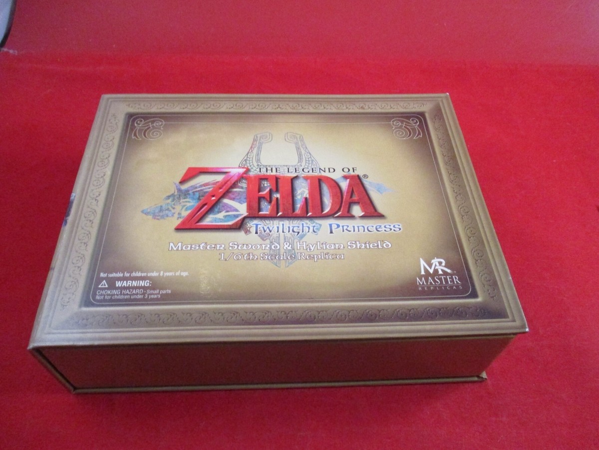 The Legend of Twilight Princess Master Sword & Hylian Shield 1/6th