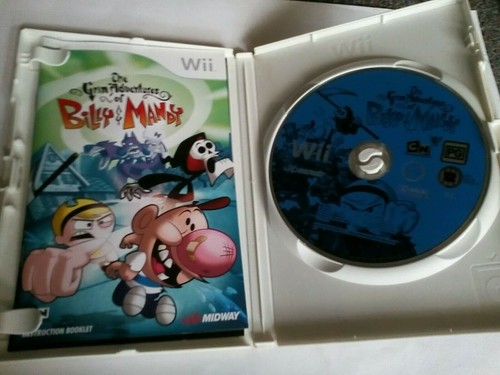The Grim Adventures of Billy & Mandy Wii /Wii U complete with manual PAL - Picture 3 of 5