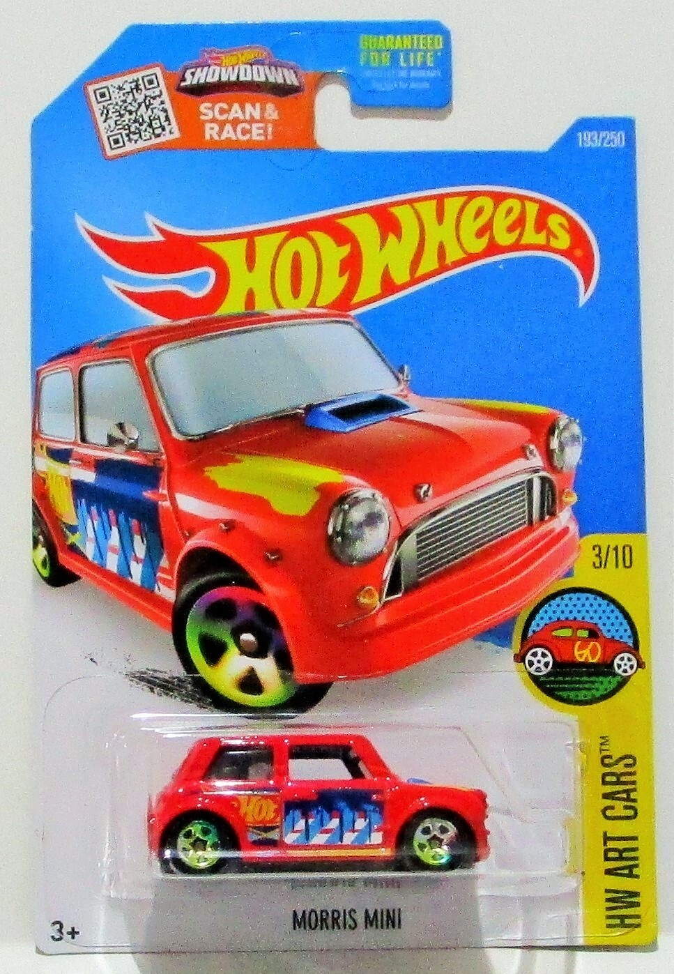 Hot Wheels 2016 basic series morris mini red #193 / 250