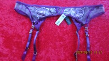 ANN SUMMERS SUSPENDER BELT SIZE XL 20-22 NWT 'THE SERENITY'