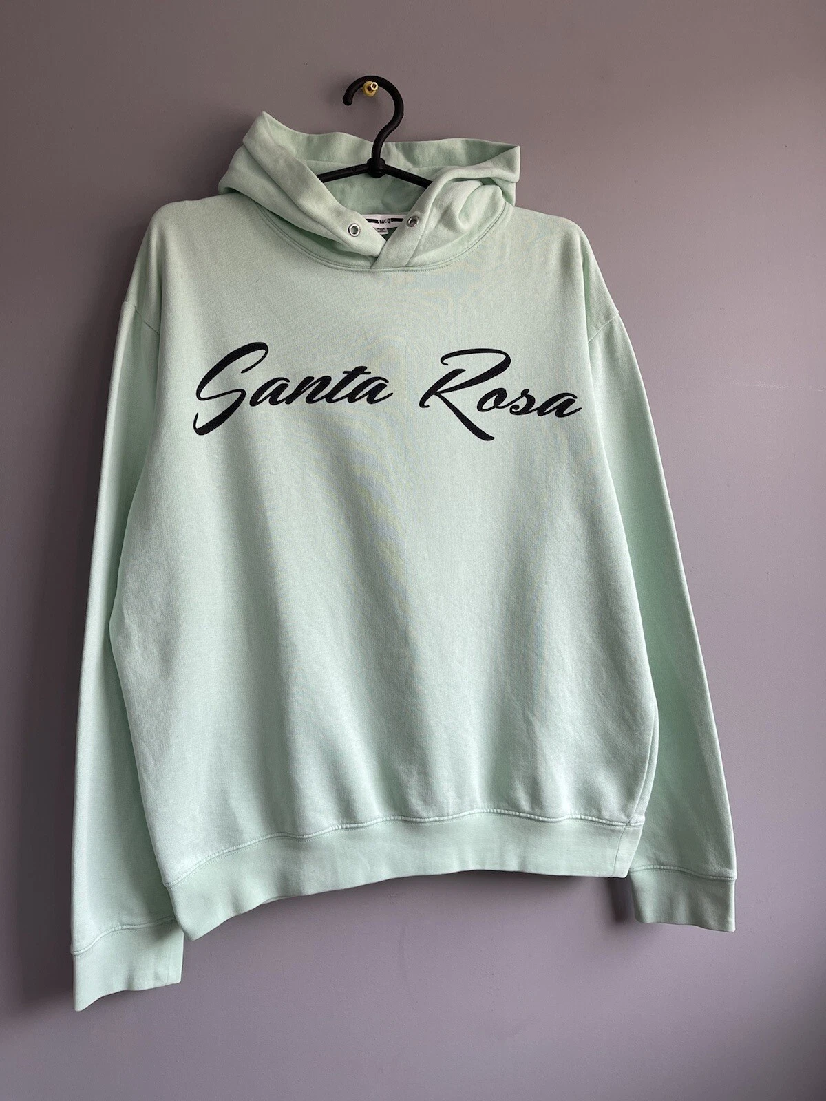 Felpa con cappuccio MCQ Alexander McQueen Santa Rosa Mcq Racer da uomo taglia S