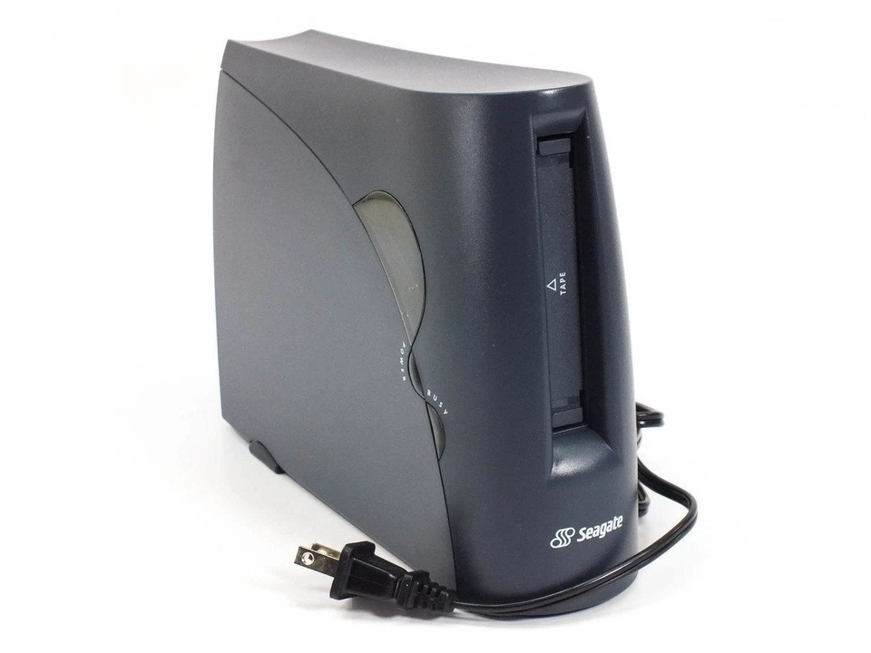 Seagate STT6800P 800MB TapeStor External Tape Drive - 120V - New with Software - Image 2 of 4