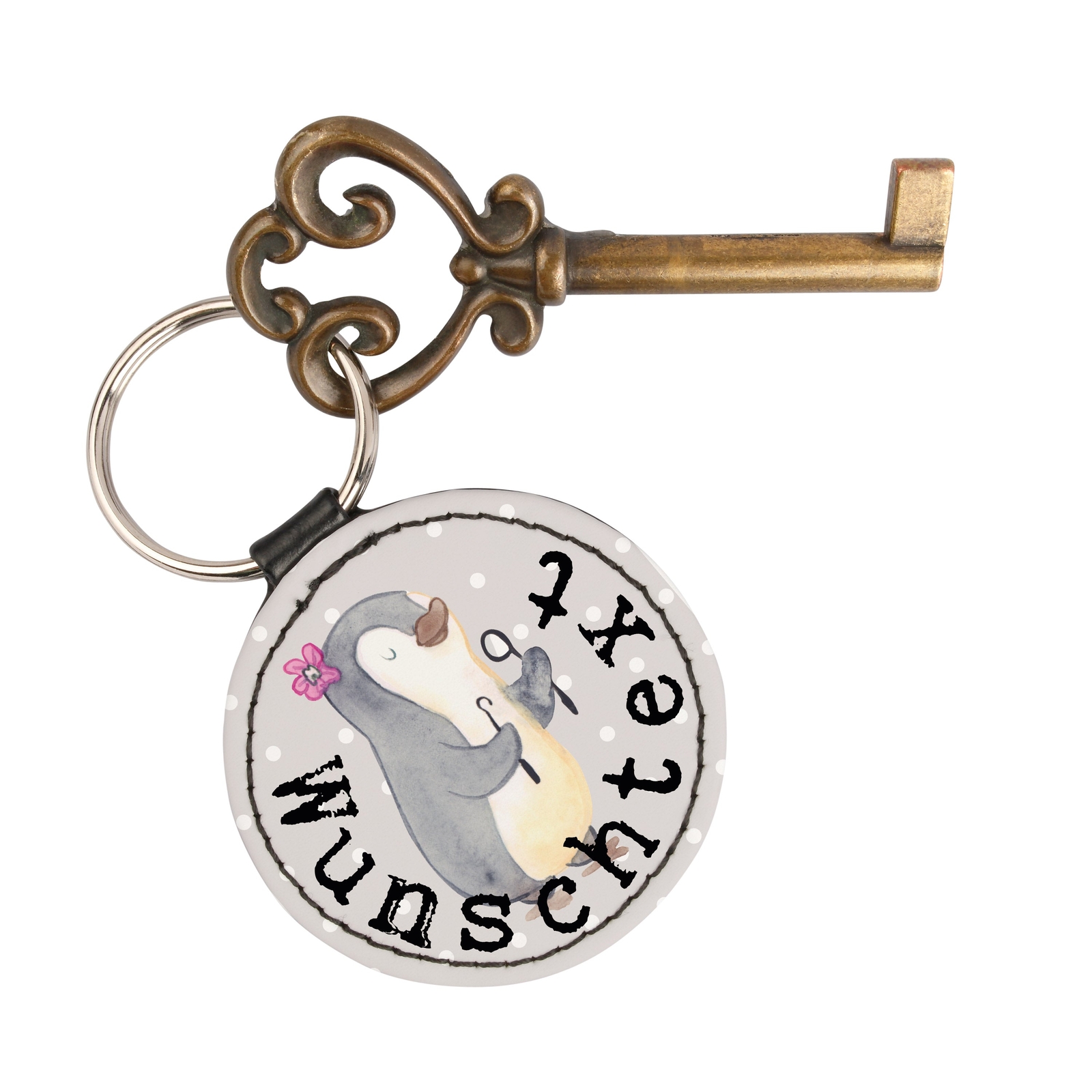 Personalisierter Schlüsselanhänger Für Damen – Süßes Mode-Accessoire Mit Schmetterlingsquaste, Epoxidharz