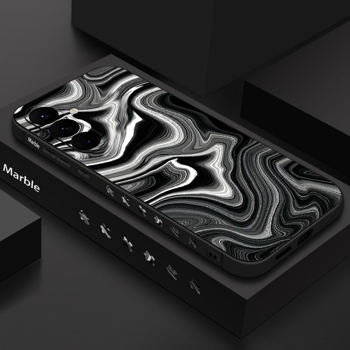 For Samsung S25 S24 S23 Ultra A55 A15 A54 Shockproof Silicone Marble Case Cover - Photo 13 sur 18