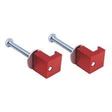 2PC Tool Box Tie Down Set Mounting Kit Parts Clamps For Pickup Truck Aluminum