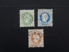 Austria-Hungarian POs in Turkish Empire SG9,11,12 GU issued 1875-83 perf 8.5-9.5