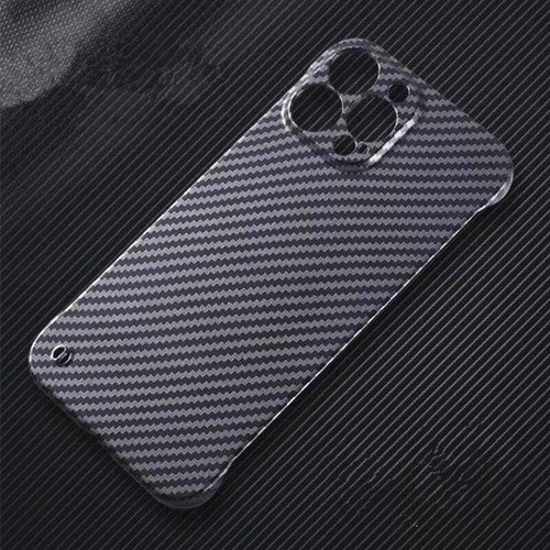 Matte Frameless Carbon Fiber Slim Phone Case Cover For iPhone 13 Pro Max 13 Mini - Zdjęcie 5 z 11