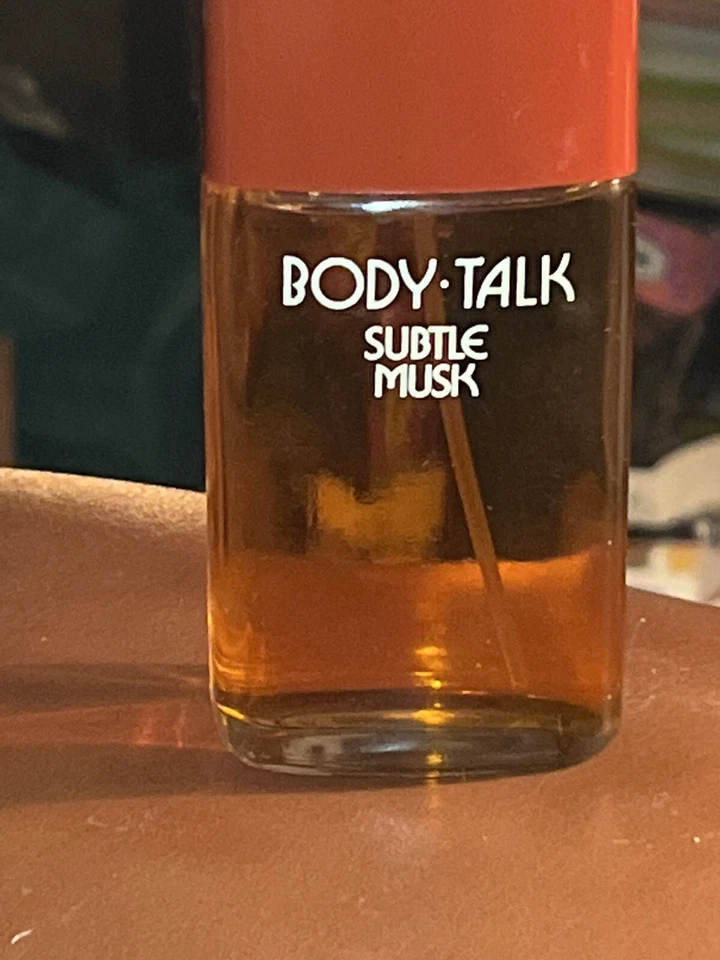Prestige Body Talk Sutil Musk Perfume 9 Onzas Líquidas De Colección Raro Foto 2 de 4