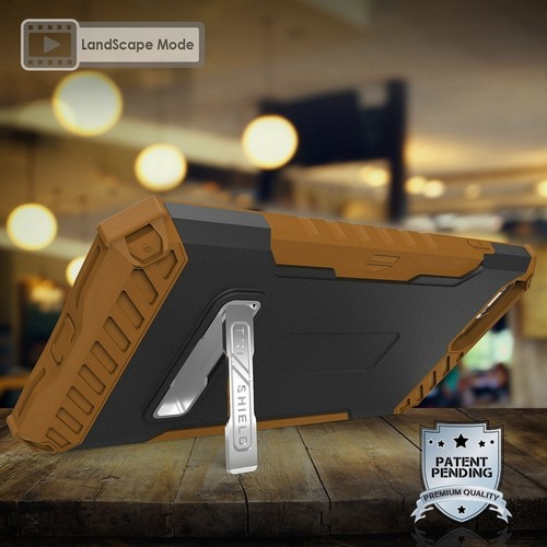 Buck Camo Shockproof Hybrid Case+Tempered Glass Cover for iPhone Model (4.7") - Picture 4 of 6