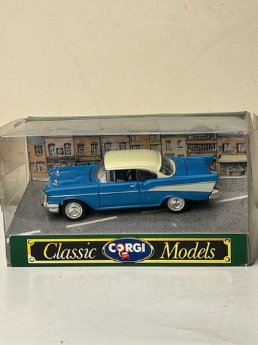Corgi Classic Models 1:43 Scale 1957 Chevrolet Bel Air with Box