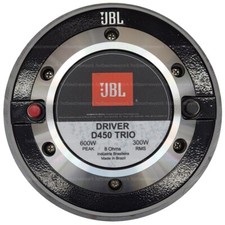 JBL D450 TRIO 300 Watt-RMS 8-ohm Driver 2" inch Exit Throat 4-Bolt 400-6000 Hz