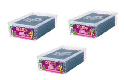 3 Dosen Haribo Balla Stixx Himbeere a 1125g 150 Balla balla Sticks Vegan