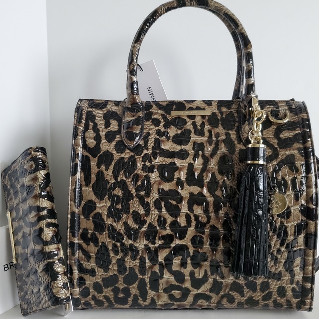 brahmin snow leopard print