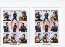 Senegal 1998 Elvis Presley/Italy ORIGINAL UNCUT CROMALIN PROOF UNIQUE !!!