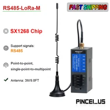 LORA Wireless Serial Transceiver RS485 To LoRa Converter 433MHz Telemetry Radio