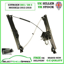 NEW CITROEN DS5 PASSENGER SIDE FRONT LEFT WINDOW REGULATOR & MOTOR 2012-2018