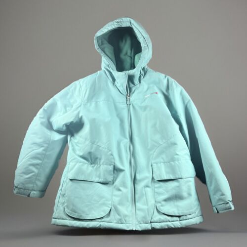 Swiss Tech Youth Winter Two Layer Hooded Jacket Coat Size XL (14-16) Full Zip