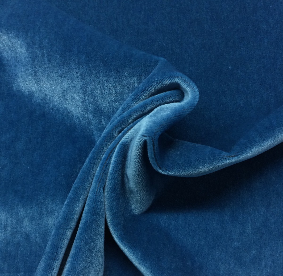 KRAVET PLUSH MOHAIR POLO BLUE WOOL VELVET UPHOLSTERY DRAPERY 