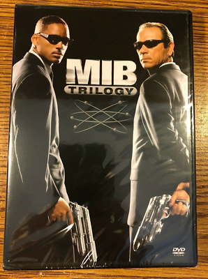 Men In Black Trilogy DVD Sci-Fi Movie Set Will Smith Tommy Lee