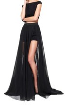 Sherri Hill Two Piece Prom Formal Dress - Size 8 (alt. Smaller)